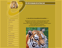Tablet Screenshot of eifel-zoo.de